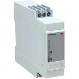 Relé de control de secuencia Y pérdida de fases, 3Ø , 5208 - 480VCA riel din - Carlo Gavazzi DPA51CM44