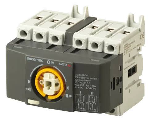 Conmutador manual SIRCO M 3X40A - Socomec 2230 3004