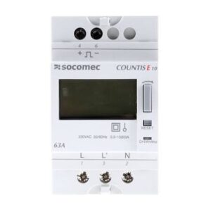 Contador de energía activa monofásico - COUNTIS E10 - Socomec 4850 3000