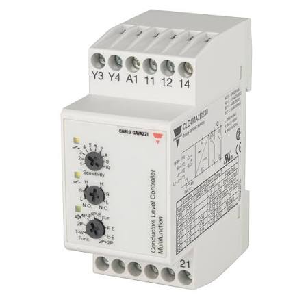 Automatización y control > Relés de control de nivel Carlo Gavazzi, imagen de referencia